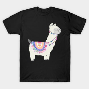 llama funny gift idea T-Shirt